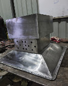 Heavy Structural Steel Beam Assembly